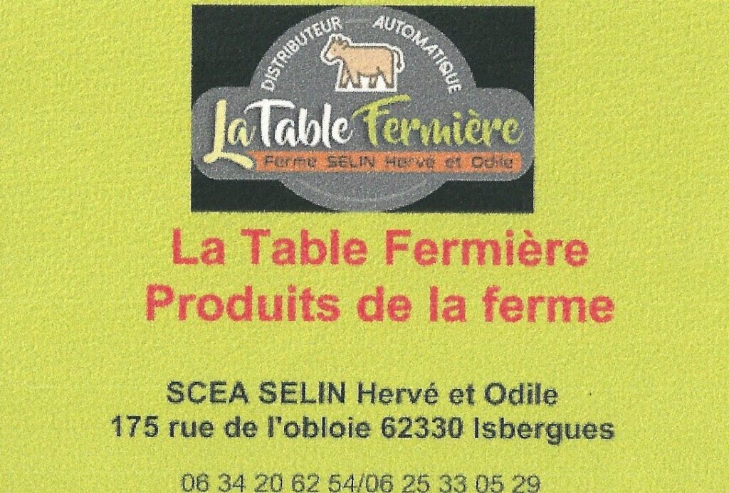 tableFermiere