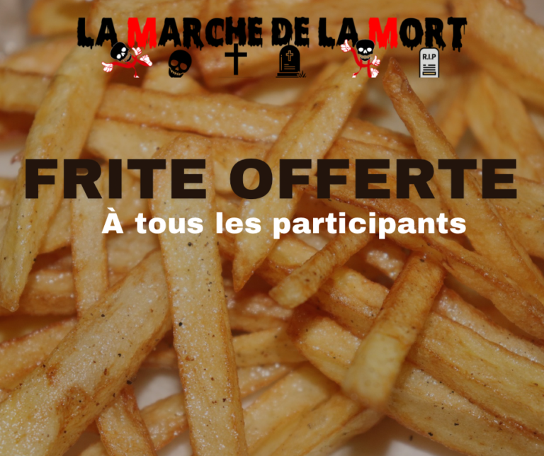 FRITE/BIERE OFFERTS A TOUS